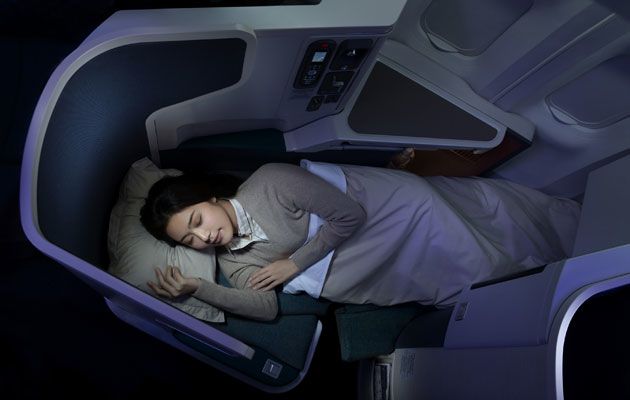 Cathay has also splashed out on new pillows, duvets and blankets to go with the new seats.