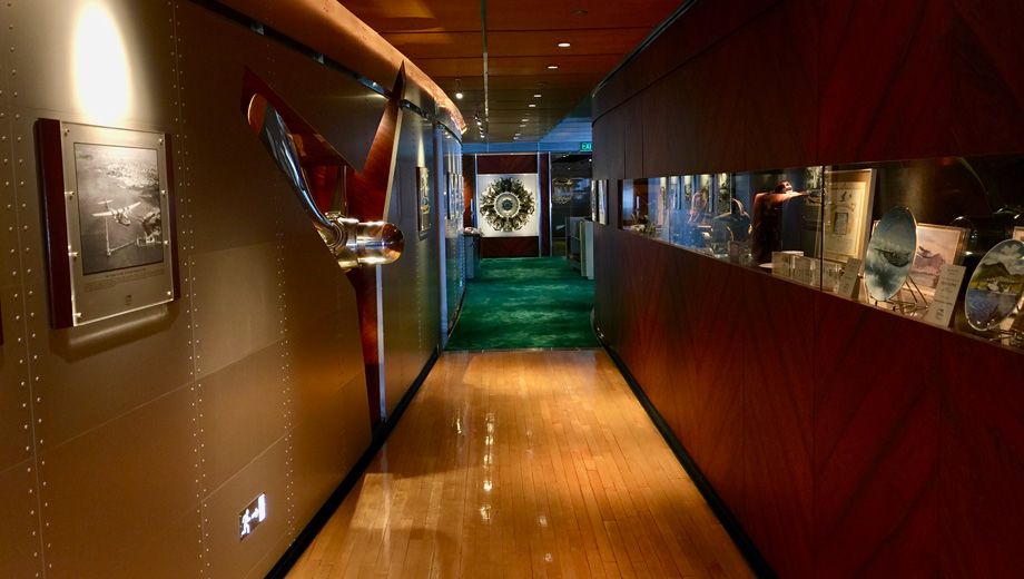 Inside Peninsula Hotel's exclusive China Clipper lounge