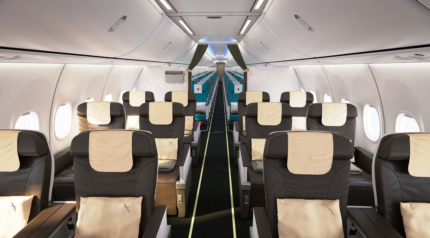 SilkAir's Boeing 737 MAX 8 jets have 12 business class seats up front, and 144 seats in the economy cabin.