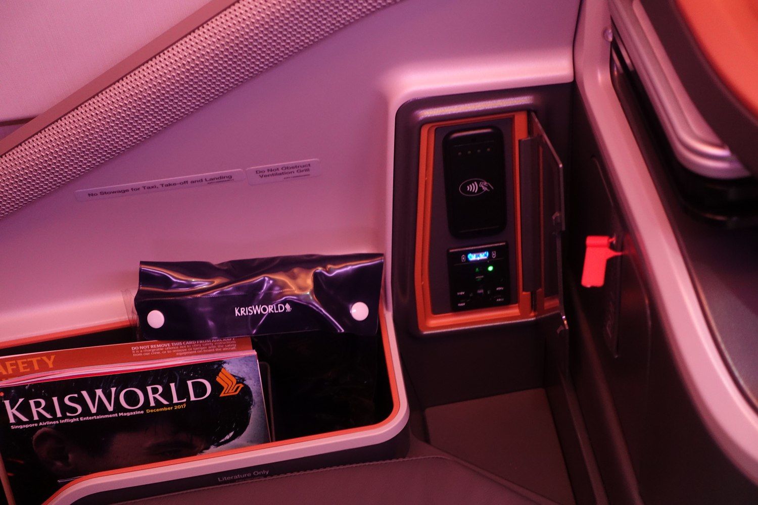 Singapore Airlines' new A380 Business Class Seat