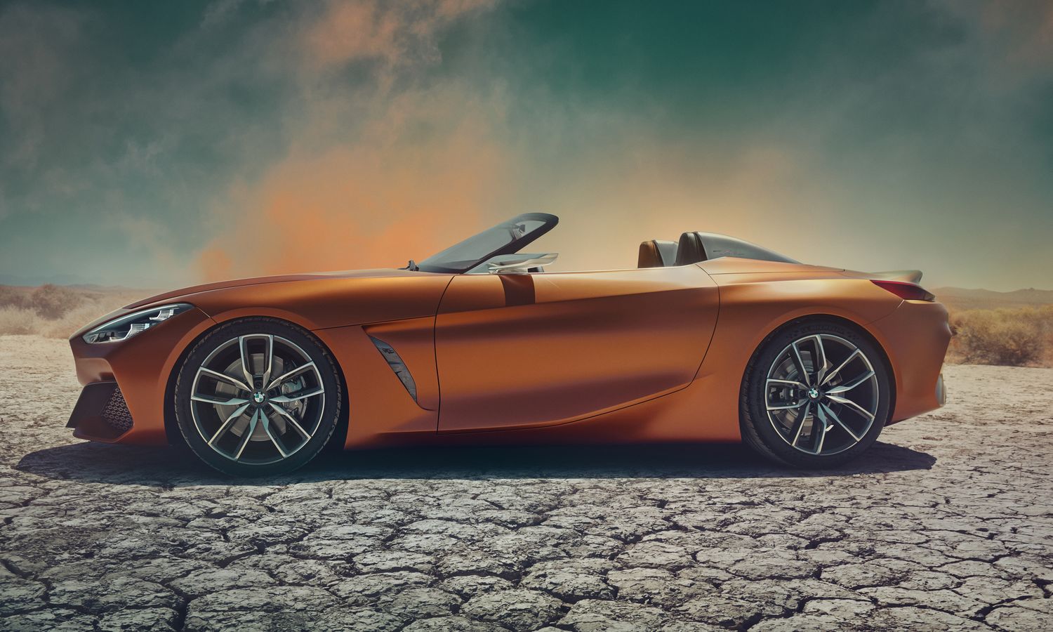 The initial Z4 concept model revealed in mid-2017