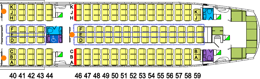 Best Economy Class Seats On Qantas 787 Dreamliner Seat Map Executive Traveller