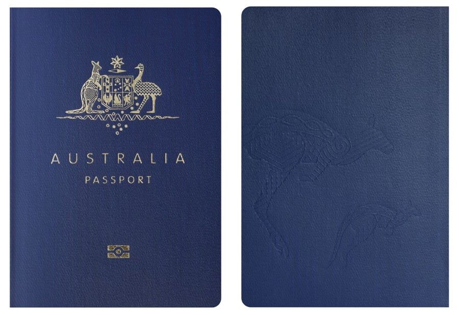 australia passport travel to us