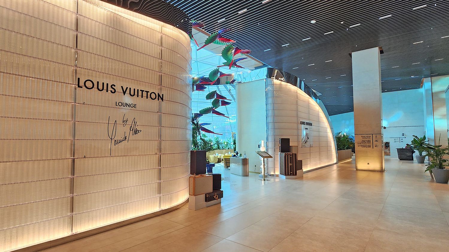 Louis Vuitton Opens its First Lounge at Qatar's Hamad