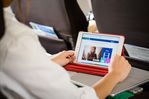 There are no video screens in either business class or economy: movies, TV shows and music from the SilkAir Studio system are beamed over WiFi to tablets and smartphones.