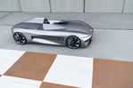 Infiniti's Prototype 10 concept blends futuristic long-range hybrid tech with a single-seat 'retro racer' design.