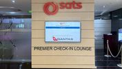 Qantas fast-track check-in at Singapore Changi T1