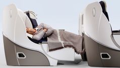 Air France's two-metre long business class bed