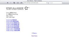 Star Alliance's star2go.com mobile site reviewed