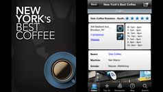 Find local coffee in NYC with new iPhone app