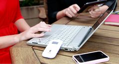 Fast new Wi-Fi modem connects laptops, iPads