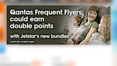 Double Frequent Flyer points for Jetstar customers