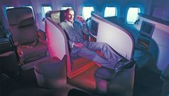 Best seats: Upper Class, Virgin Atlantic A340-600