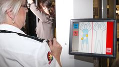 Controversial body scanners at Melbourne Airport