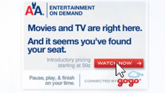 Stream video to your laptop on American Airlines