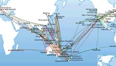 Qantas drops international routes in restructure