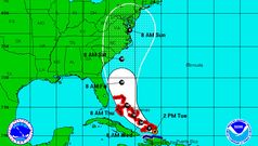 US hurricane Irene aims for US east coast