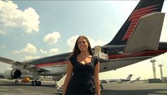 Inside Donald Trump's personal Boeing 757