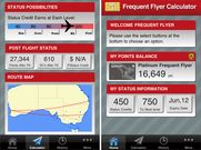 Free iPhone Frequent Flyer calculator app