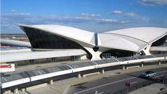 Inside the JFK TWA terminal