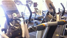 Find a local hotel gym on your business trip