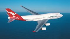 QF's latest refurb'd 747 takes to the skies