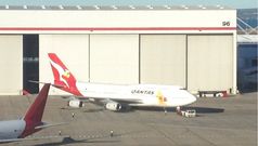 Qantas 'Boxing Kangaroo' 747