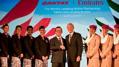 Qantas status credits for EK flights