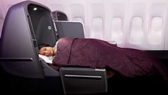 Qantas tweaks business class for better sleep