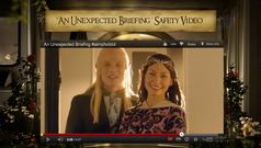 AirNZ's new Hobbit inflight safety video