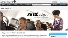 AirNZ Seat Select: which seats are now being sold?