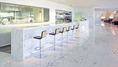 Qantas First Lounge: winter 2013 menu