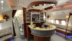 Google Maps takes you inside an Airbus A380