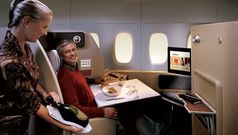 Qantas' first class to HK upgrade deal
