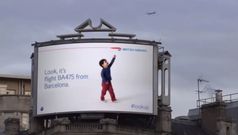 BA's very cool digital billboards 