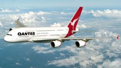 Qantas and its spare Airbus A380