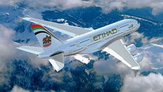 Etihad's first A380, 787 routes