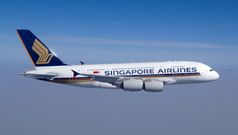 Singapore Airlines A380 for Auckland