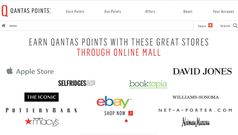 Qantas Mall: new ways to earn points
