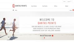 Qantas launched Qantas Points online hub