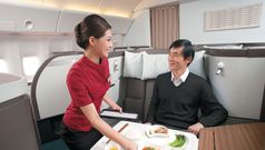 Cathay Pacific upgrades first class menu