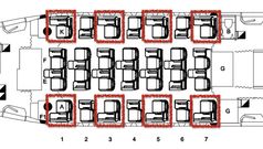 Best seats: Qantas A330-300 business class