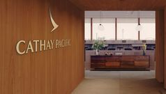 Cathay Pacific's new The Pier lounge