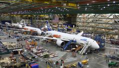 Photos: inside Boeing's 787 factory