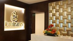 Emirates first class lounge Dubai Concourse A 