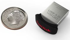 SanDisk: world's smallest 128GB USB