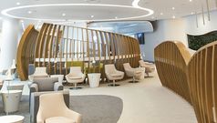 New SkyTeam lounge design