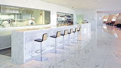 Qantas First Lounge: summer menu