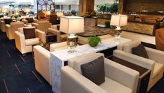 Emirates lounge Los Angeles LAX