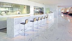 Qantas First Lounge: autumn menu